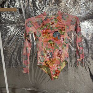 Hobie Kids Swimsuit One Piece Girls Bathing Suit Multicolor No Size Tag